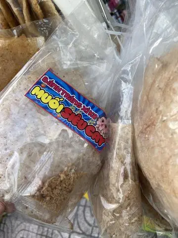 Hình ảnh Bánh tráng muối tỏi (siêu cay)