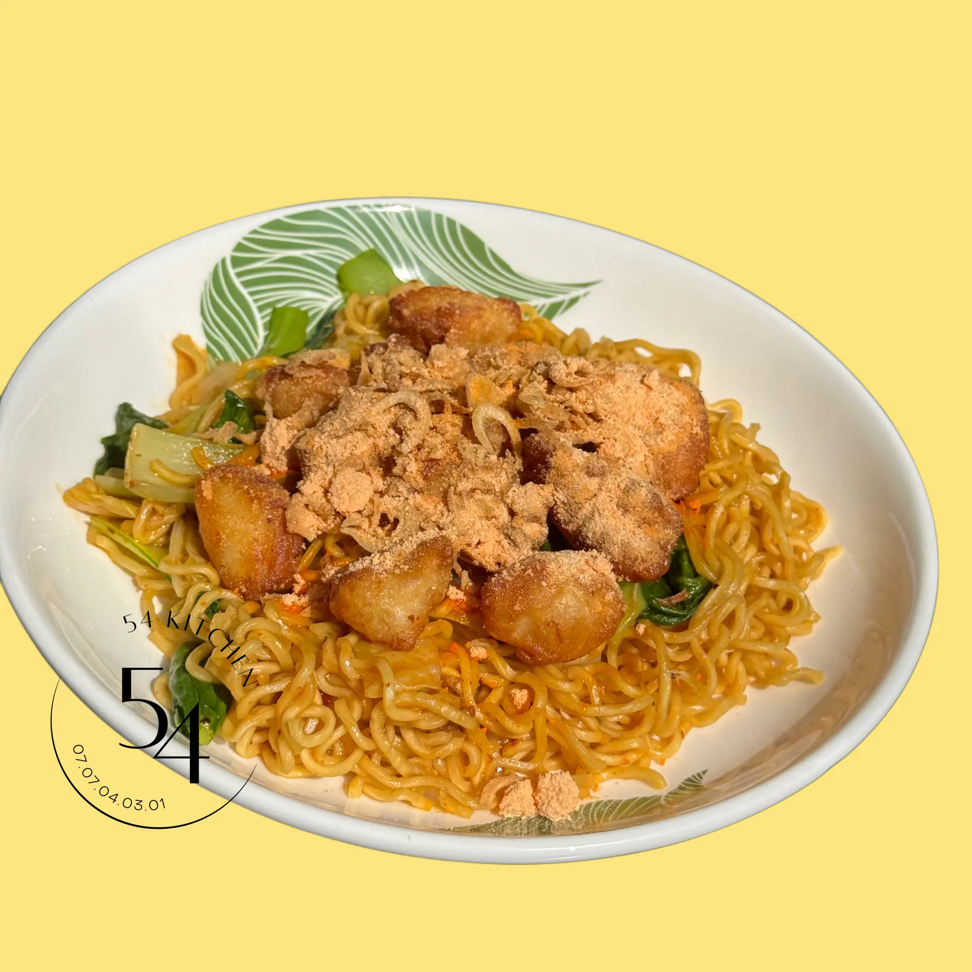 Hình ảnh Mì trộn Indomie gà viên lắc phô mai
