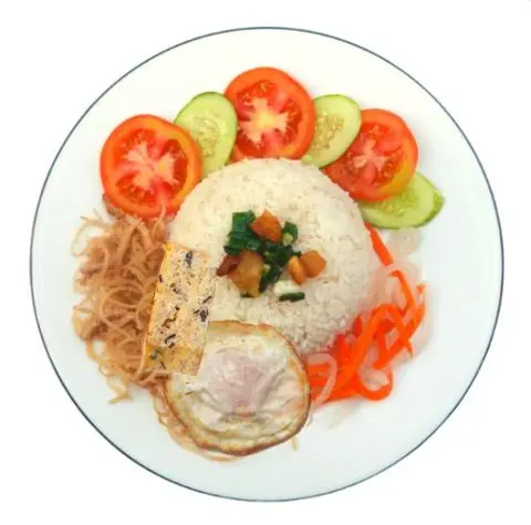 Hình ảnh Cơm Bì Chả Ốp La 