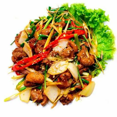 Hình ảnh Vịt xào sả ớt