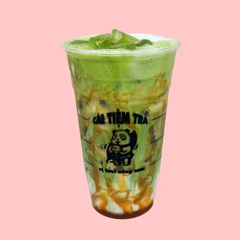 Hình ảnh Matcha Latte Caramel Muối - L