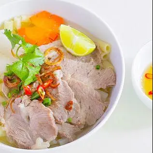 Hình ảnh hủ tíu mì nạc viên