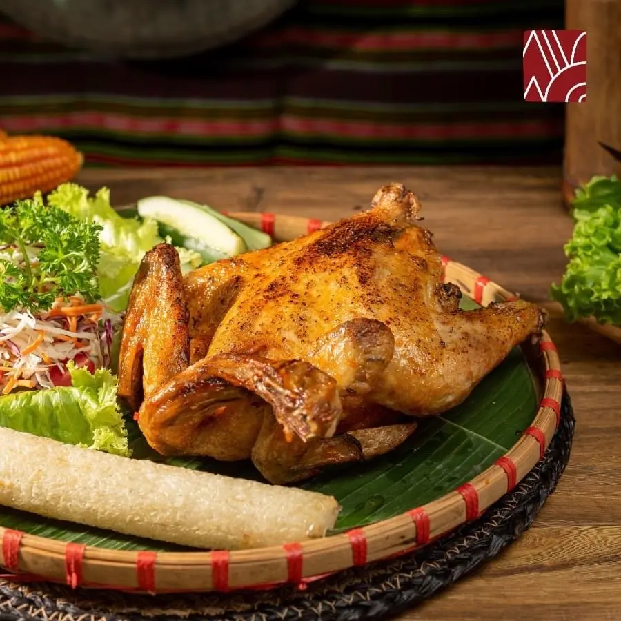 Hình ảnh Gà Quay Cô Đơn( quý khách để nguyên ghi chú không cắt cho quán nhé!)