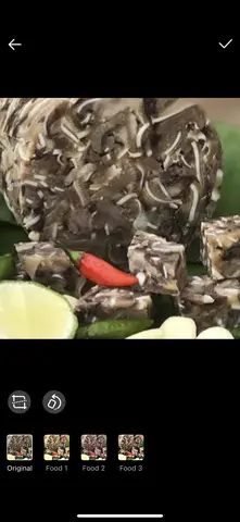 Hình ảnh giò thủ chay nhà làm 