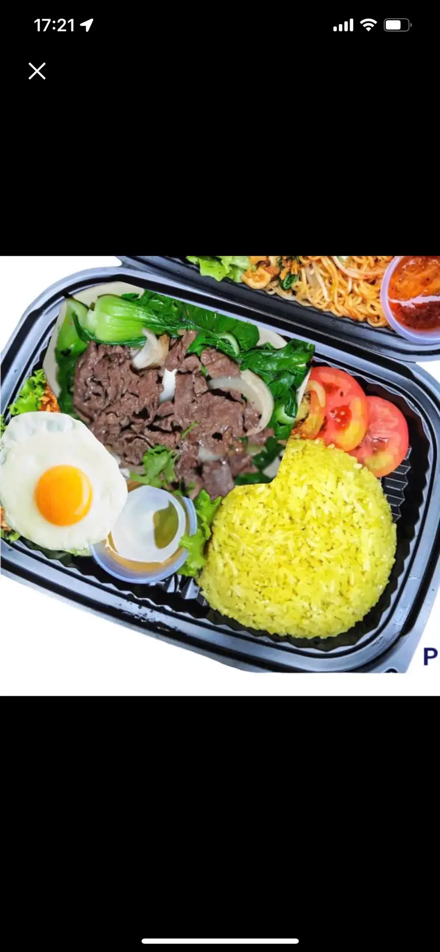 Hình ảnh Cơm bò xào cải thìa - ốp la