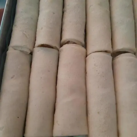 Hình ảnh chả giò 10 cuốn chưa chiên