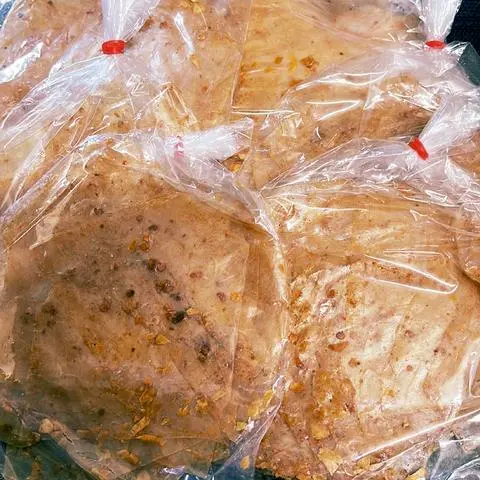 Hình ảnh Bánh tráng ke - tỏi
