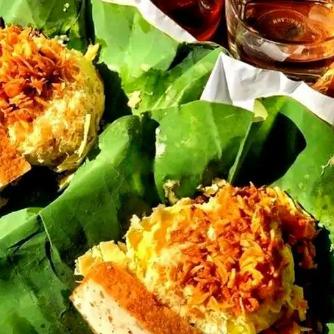 Hình ảnh Xôi xéo chả chiên mỡ