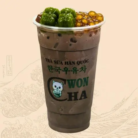 Hình ảnh Trà Sữa Than tre