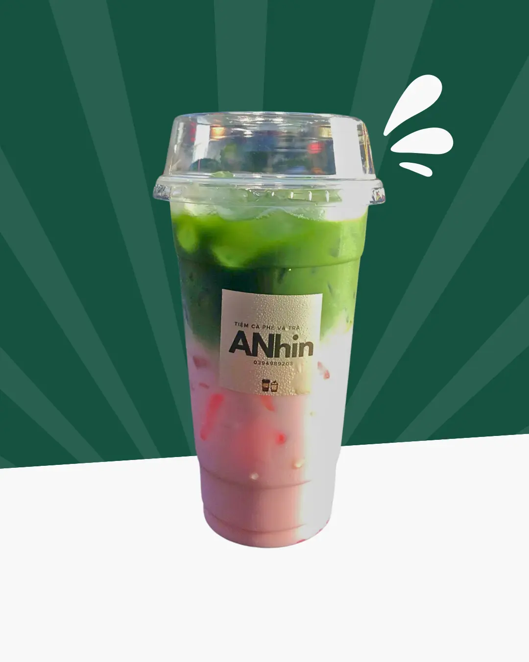 Hình ảnh Matcha Sakura Latte