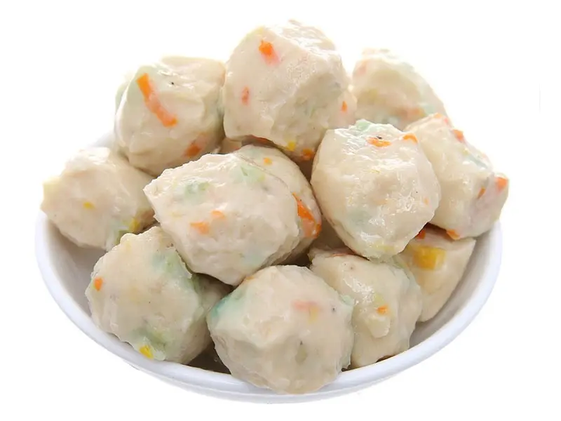 Hình ảnh Cá Viên Rau Củ - 1 Viên