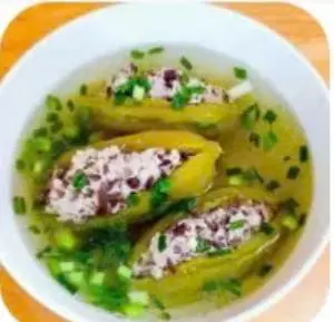 Hình ảnh canh khổ qua 