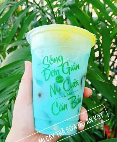 Hình ảnh Trà sữa matcha bạc hà