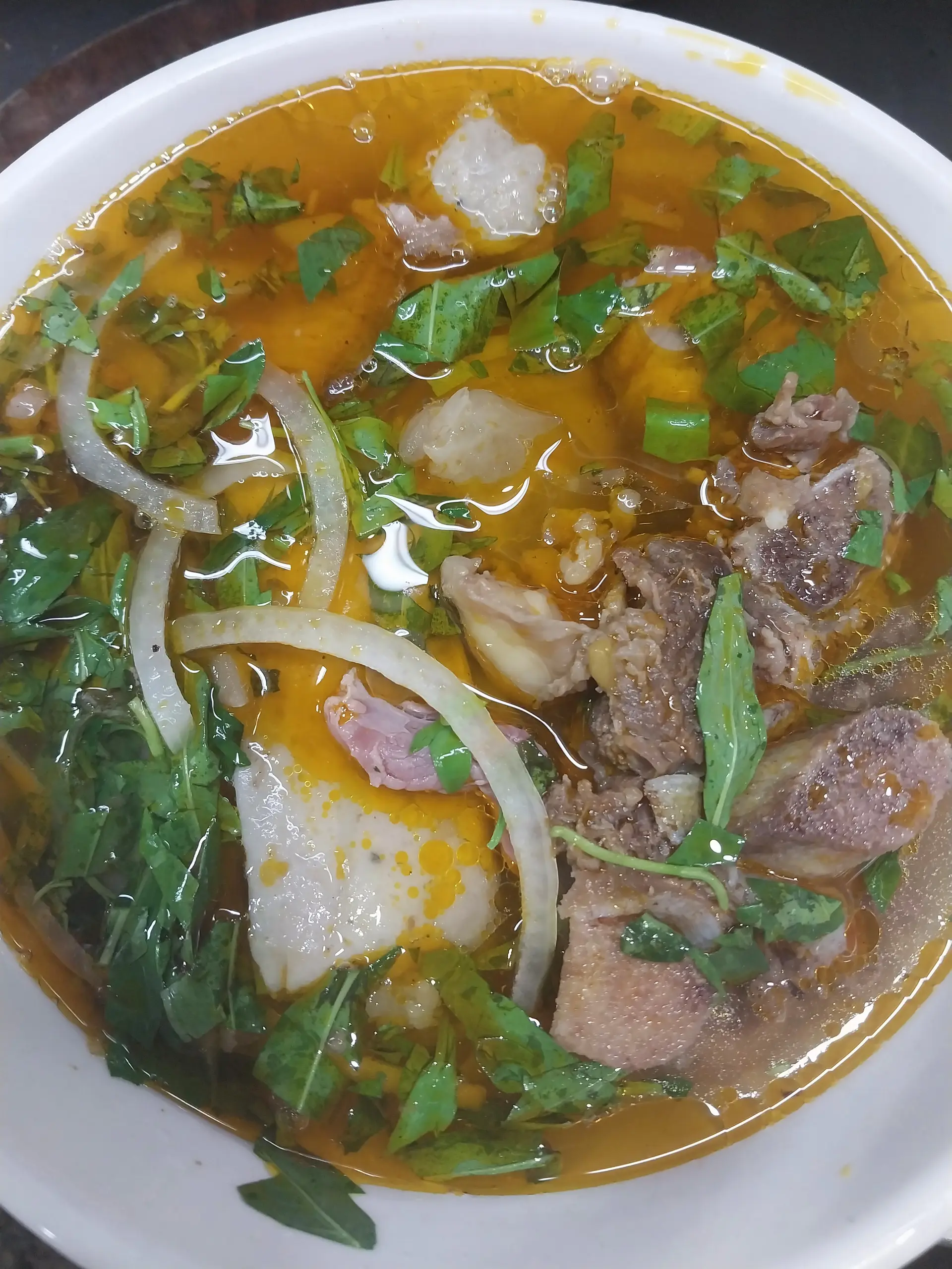 Hình ảnh Bún bò Huế gân bò - chả