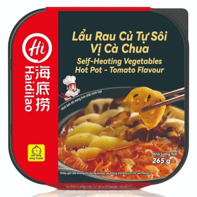 Hình ảnh Lẩu Tự Sôi Haidilao Rau Củ Vị Cà Chua(tự nau)