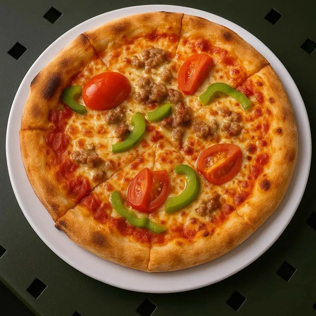 Hình ảnh Pizza bò rau củ