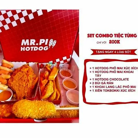 Hình ảnh COMBO TIỆC TÙNG(tặng 4 sốt)