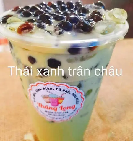 Hình ảnh Trà sữa thái xanh trân châu