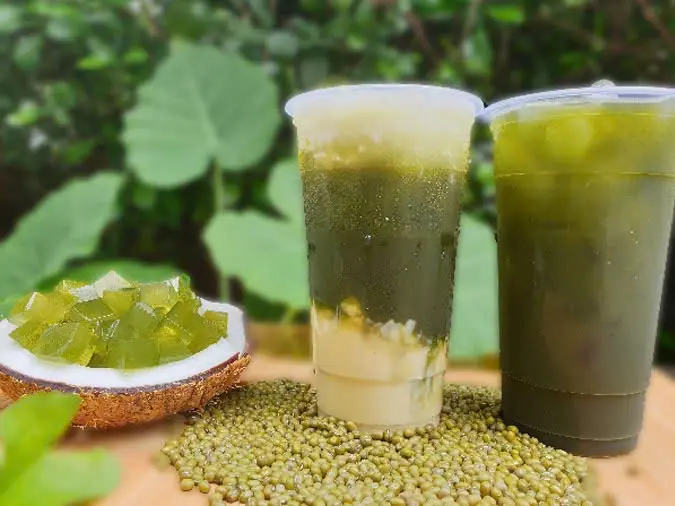 Hình ảnh Rau má đậu xanh
