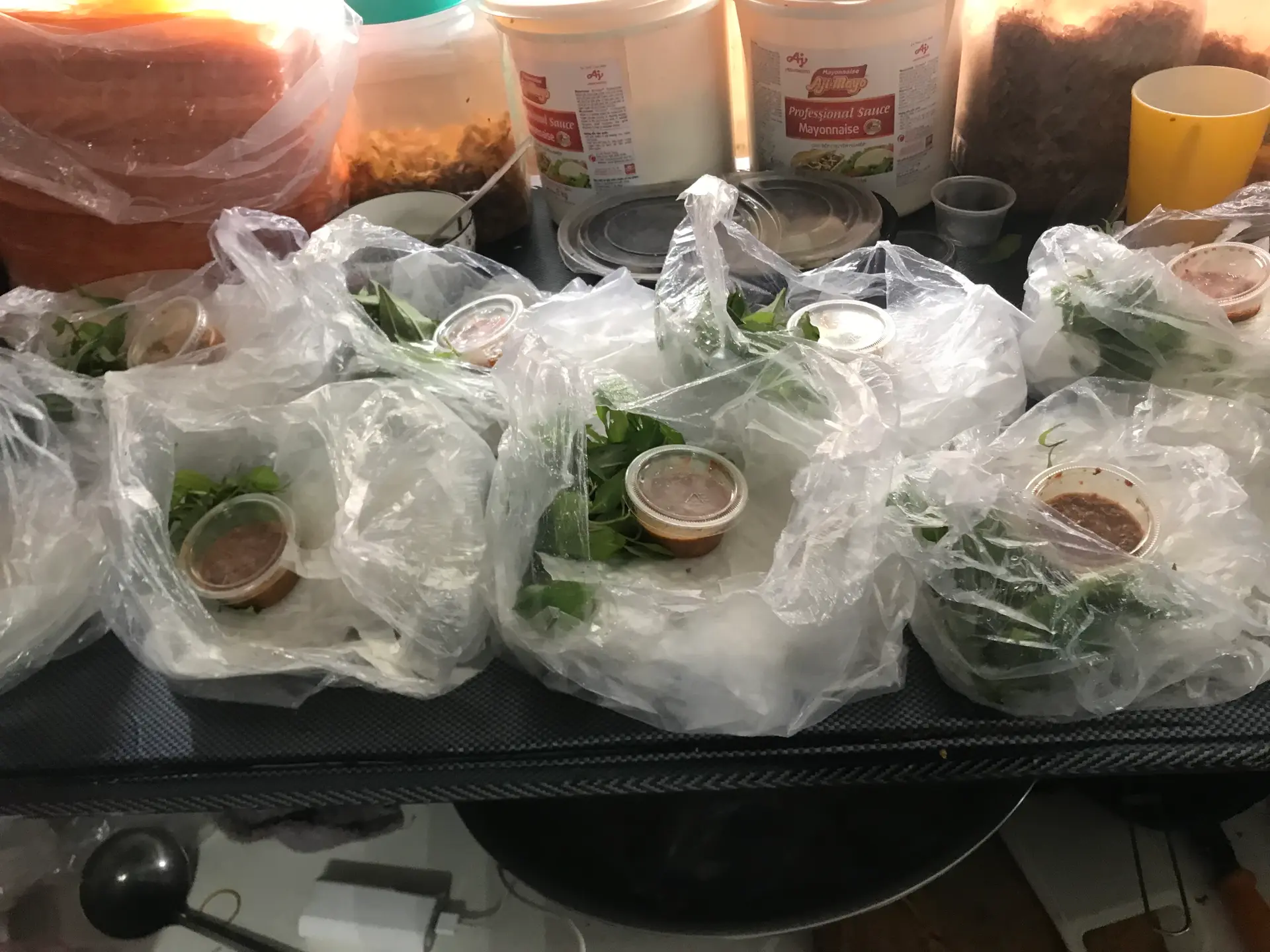 Hình ảnh bánh Tráng chấm 