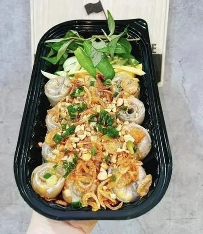 Hình ảnh BÁNH TRÁNG LỤI CHẤM SỐT MẮM ME 