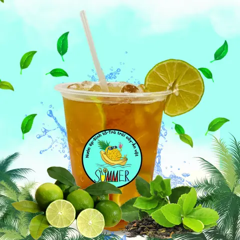 Hình ảnh Trà Chanh Tươi Ly 1000ml 
