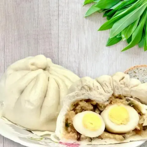 Hình ảnh Bánh Bao Ông Già 2 Cút 