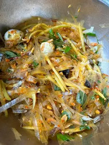 Hình ảnh bánh tráng trộn 