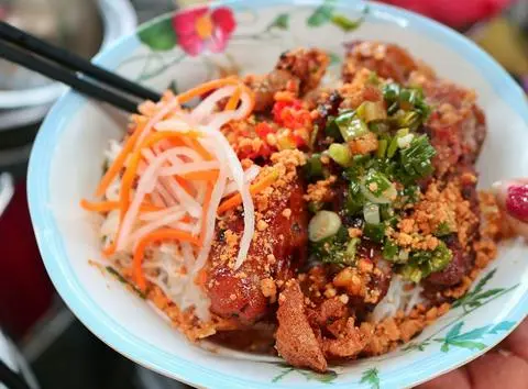 Hình ảnh bún thịt nướng
