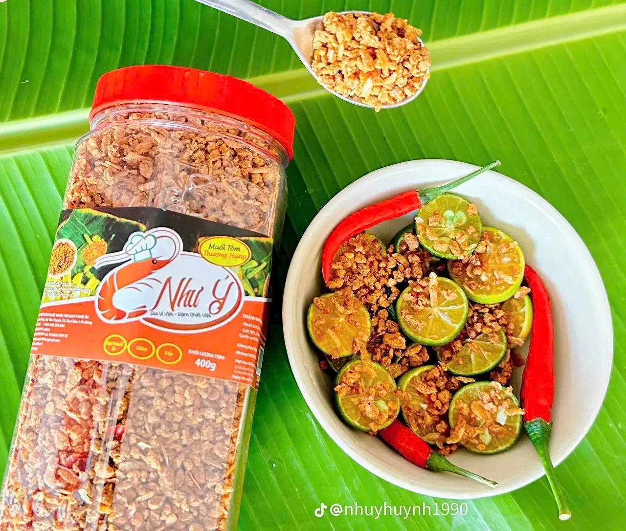 Hình ảnh MUỐI TÔM NHƯ Ý CHÍNH HÃNG / 100Gr (Chai)