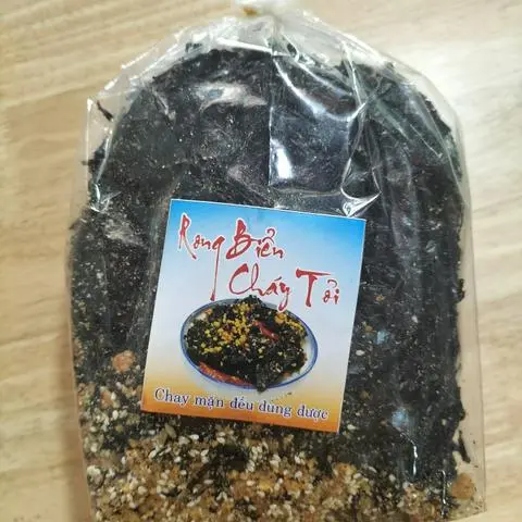 Hình ảnh Rong biển cháy tỏi 500g