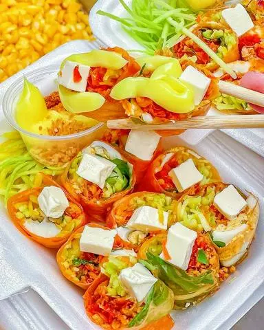 Hình ảnh Bánh Tráng Bơ Péo