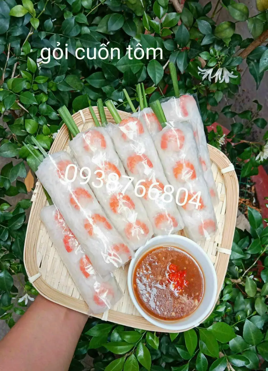 Hình ảnh Gỏi cuốn tôm ( 5 cuốn )