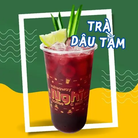 Hình ảnh Trà dâu tằm nha đam