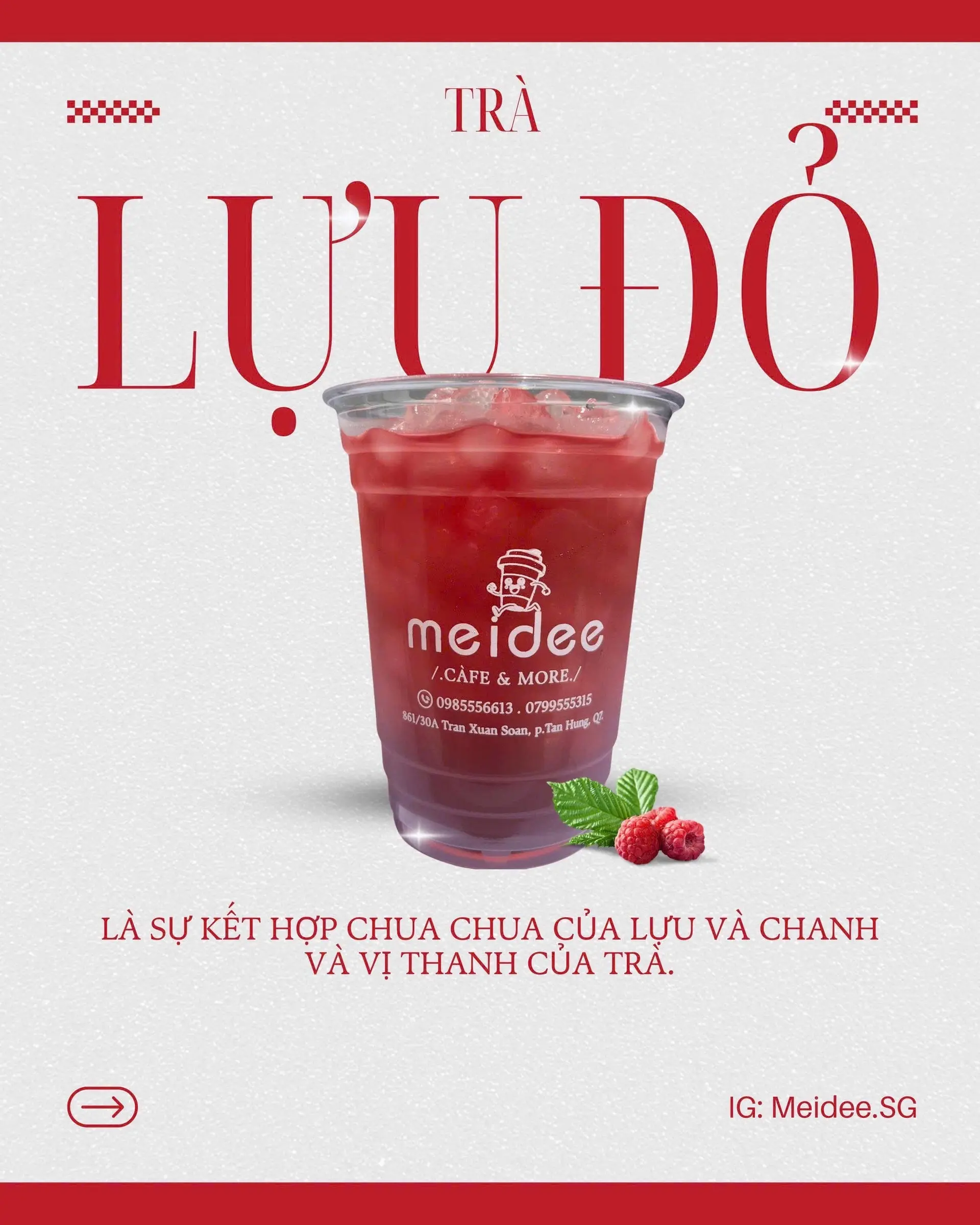 Hình ảnh Trà lựu đỏ