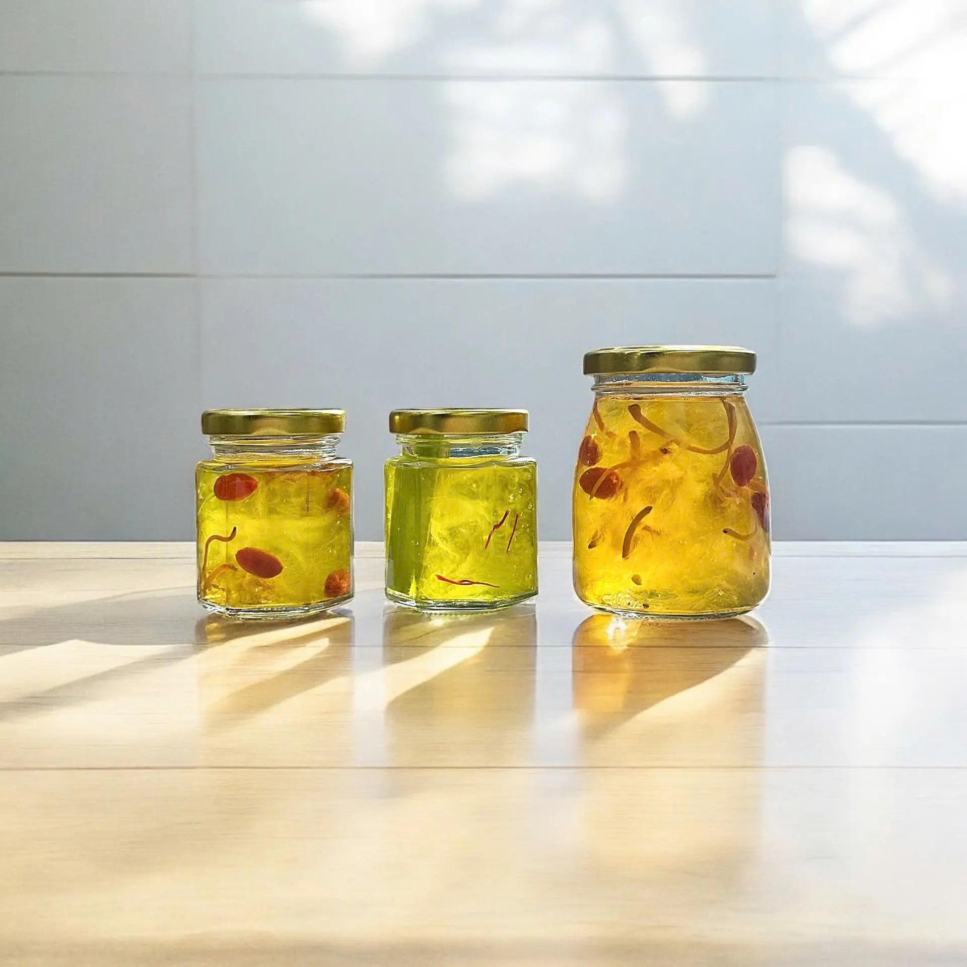 Hình ảnh 2 hũ 80ml - 1 hũ 200ml