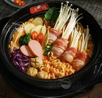 Hình ảnh Mì lẩu thái bò Mỹ cuộn nấm