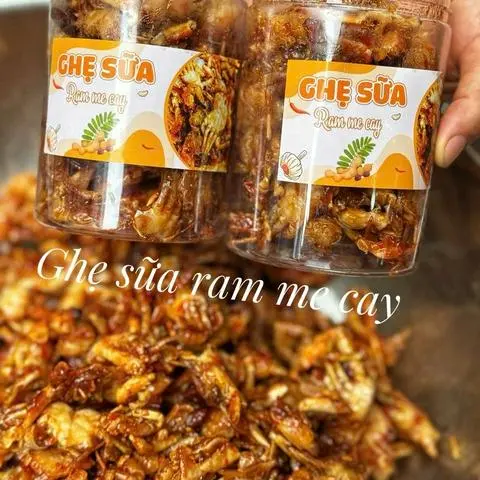 Hình ảnh Ghẹ sữa ram me cay 