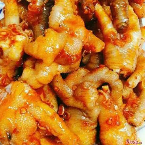 Hình ảnh Chân Gà Có Xương Sốt Sa Tế