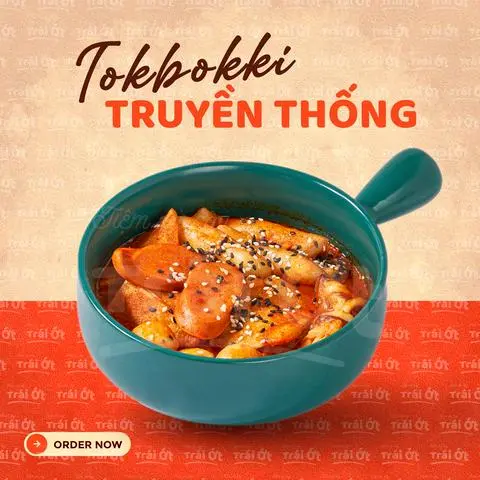 Hình ảnh Tokbokki Truyền Thống