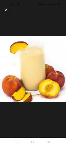 Hình ảnh Sinh tố đào