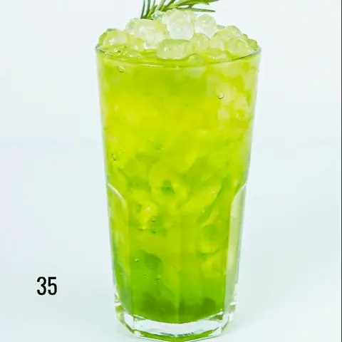 Hình ảnh Trà dưa lưới thạch dưa lưới 700ml