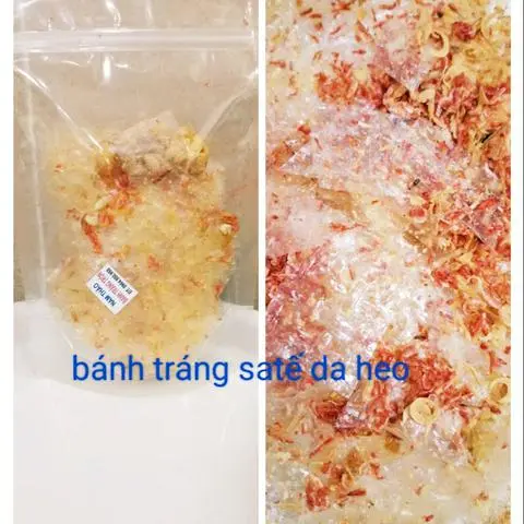 Hình ảnh Bánh tráng da heo mắm tỏi