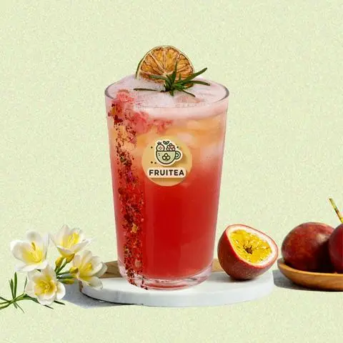 Hình ảnh Trà Vải Hoa Hồng