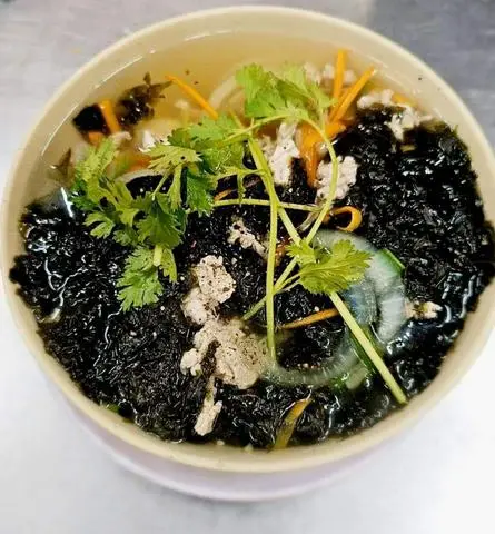 Hình ảnh chén canh rong biển 
