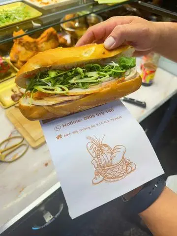 Hình ảnh combo 5 ổ bánh mì thịt 866 siêu ưu đãi