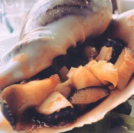 Hình ảnh ốc giác nướng mọi