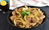 Hình ảnh Thịt heo xào củ hành
