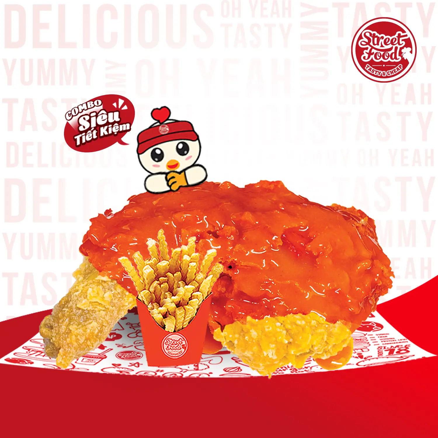 Hình ảnh Combo Đùi Gà Góc Tư Xốt