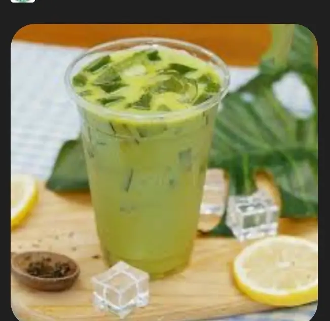 Hình ảnh Trà sữa Thái xanh